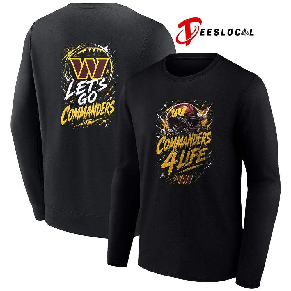 Washington Commanders x fan 4 life graphic shirt