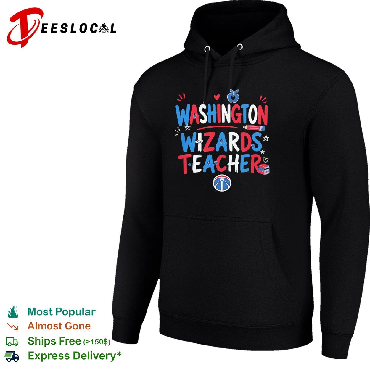 Washington Wizards Teacher basketball shirt