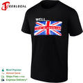 Well this is awkward Union Jack flag British shirt
