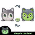 Halloween Wolf & Werewolf 4" Reversible Plushie (Glow)