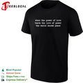 When the power of love beats the love of power the world knows peace typewriter text shirt