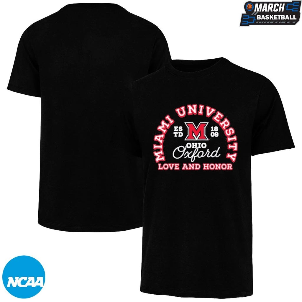 Where I’m From Miami RedHawks Ohio Oxford Name Love And Honor Est 1809 T-shirts