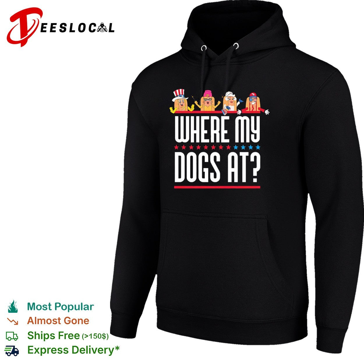 Where My Dogs At American shirt