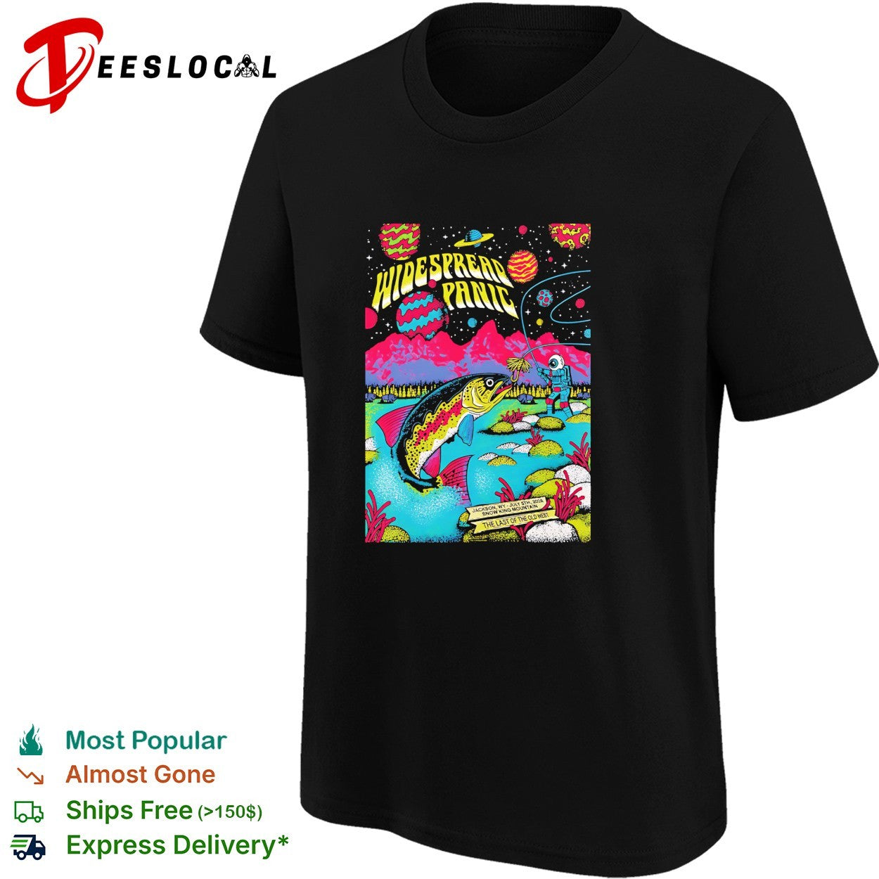 Widespread Wyoming Snow King Mountain On July 5 2026 The Last Of The Old West shirt