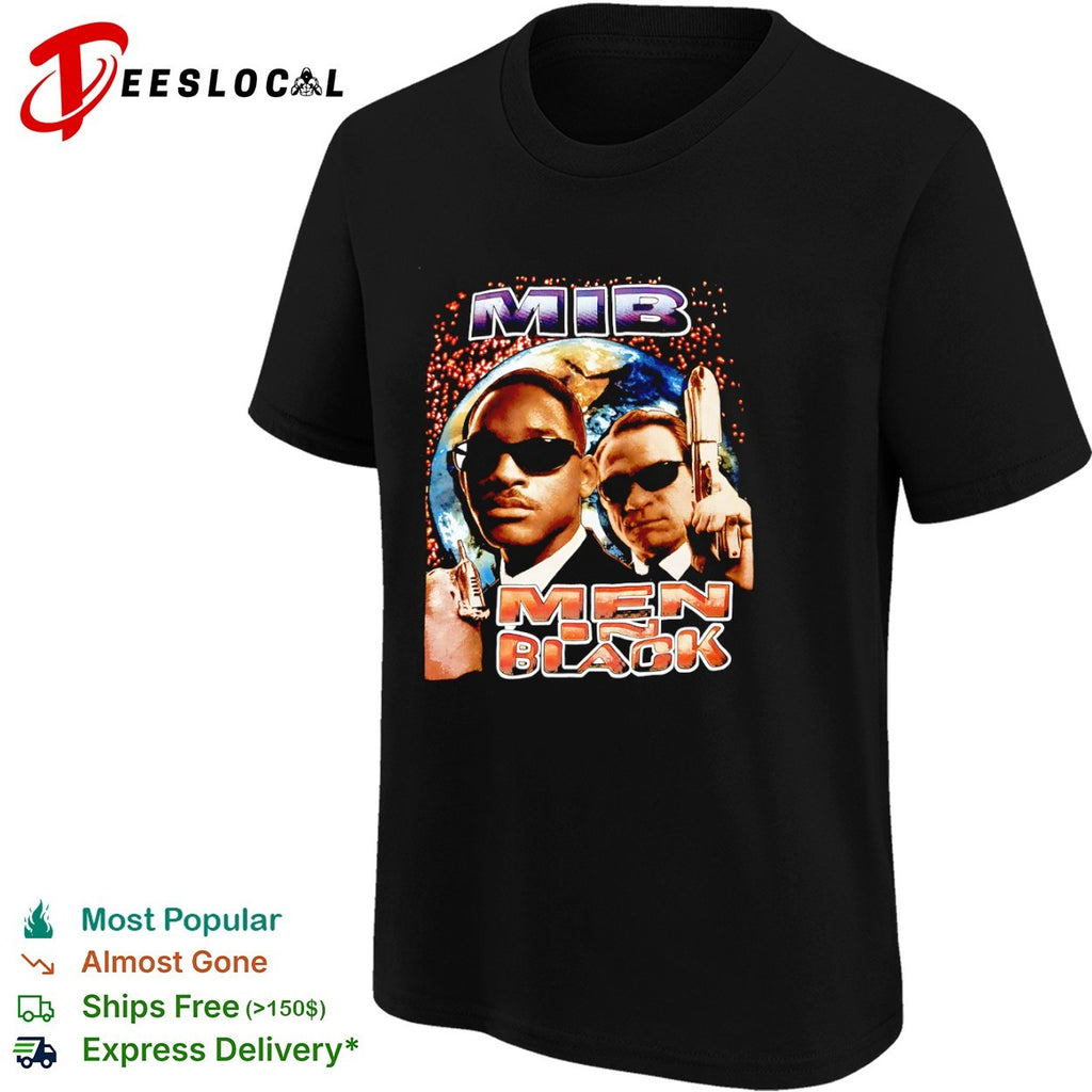 Will Smith Tommy Lee Jones Men In earth shirt