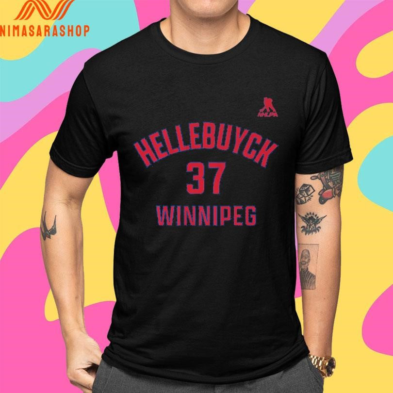 Winnipeg Jets Connor Hellebuyck 37 Winnipeg Name And Number Shirts