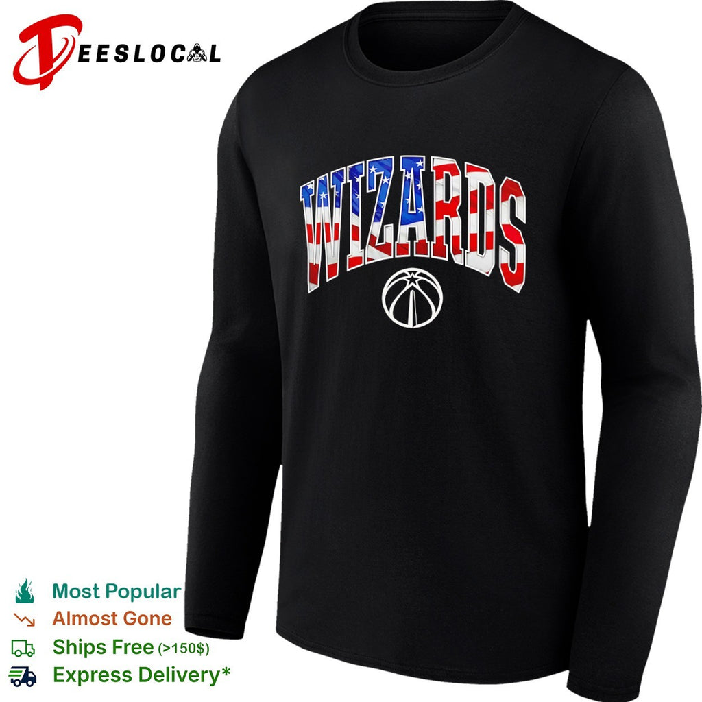 Wizards Washington American Flag Basketball shirt