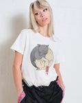 Yin Yang Cats Women's Tee