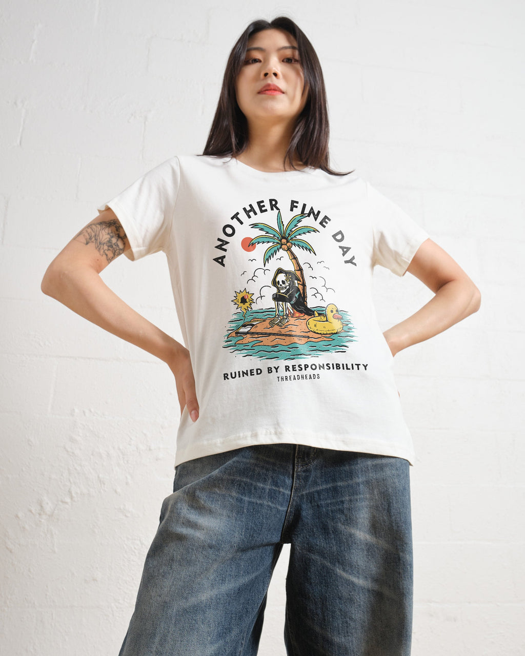 Another Fine Day Ruined by Responsibility Women's Tee