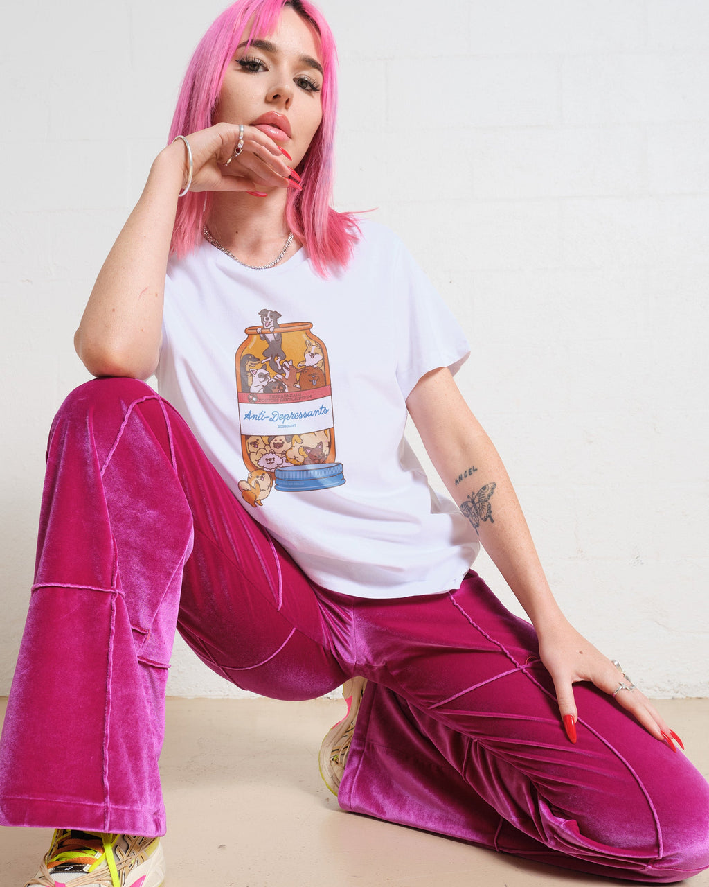 Anti-Depressants Dog Edition Women's Tee