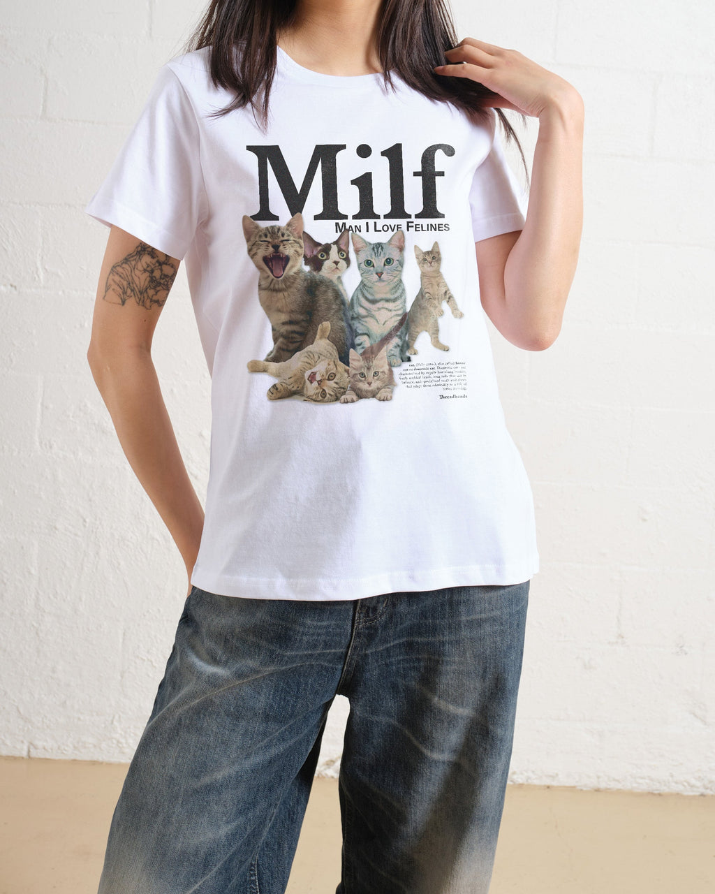 Man I Love Felines Women's Tee