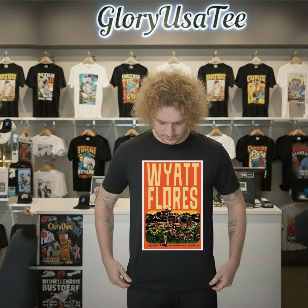 Wyatt Flores Feb 12 2026 Poster Perth, Western Poster Shirt