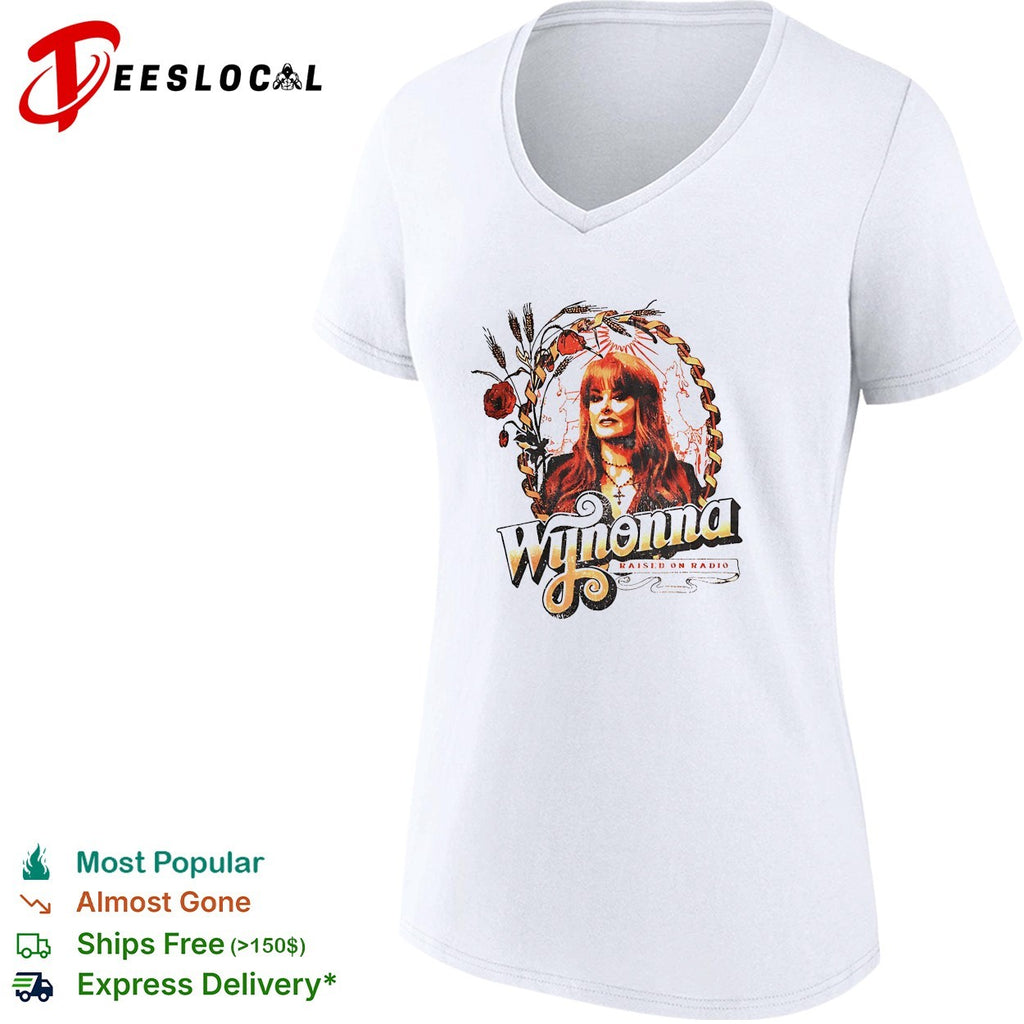 Wynonna Judd Raised On Radio Tour 2026 portrait shirt