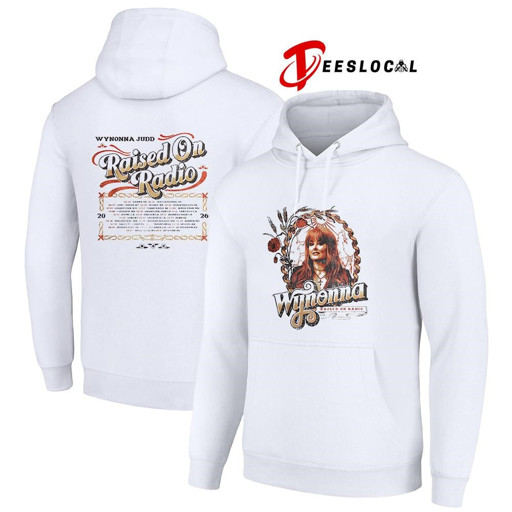 Wynonna Judd Raised On Radio tour graphic shirt