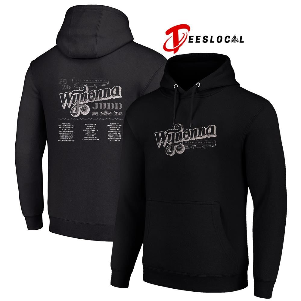 Wynonna Judd Raised On Radio tour logo dates schedule shirt