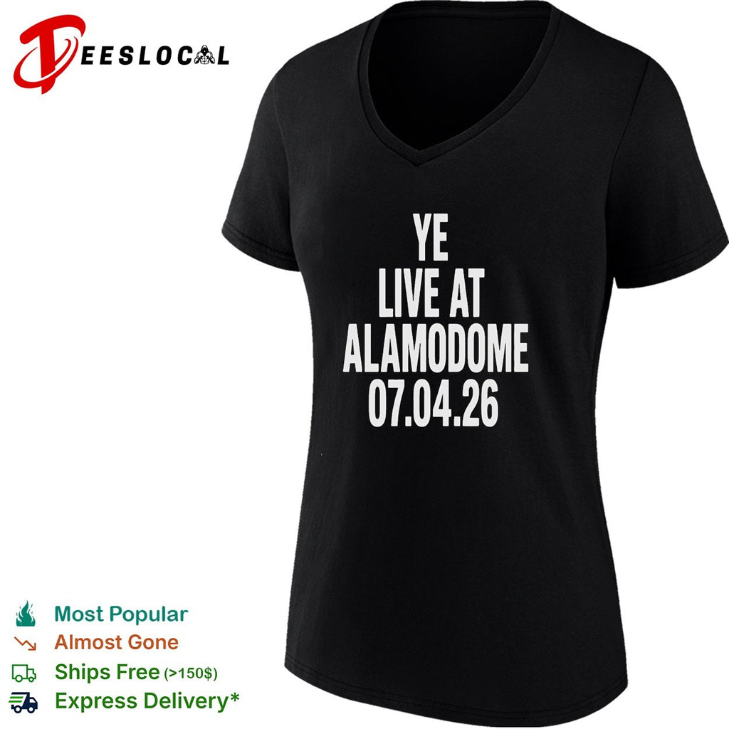 Ye live at Alamodome July 4 2026 shirt