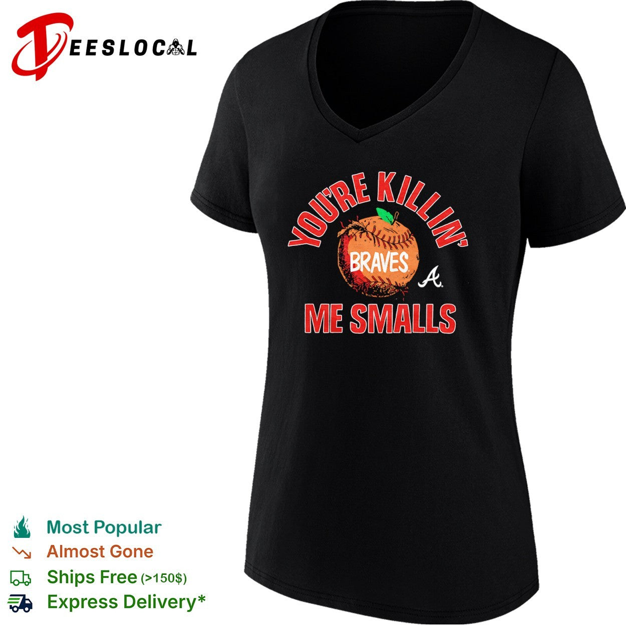 You Are Killin Me Smalls The Sandlot Atlanta Braves MLB Shirt