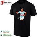 Youri Tielemans Belgium national football running signature shirt