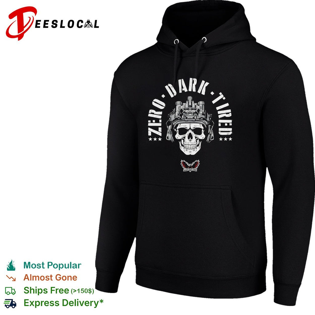 Zero Dark Tired skull shirt