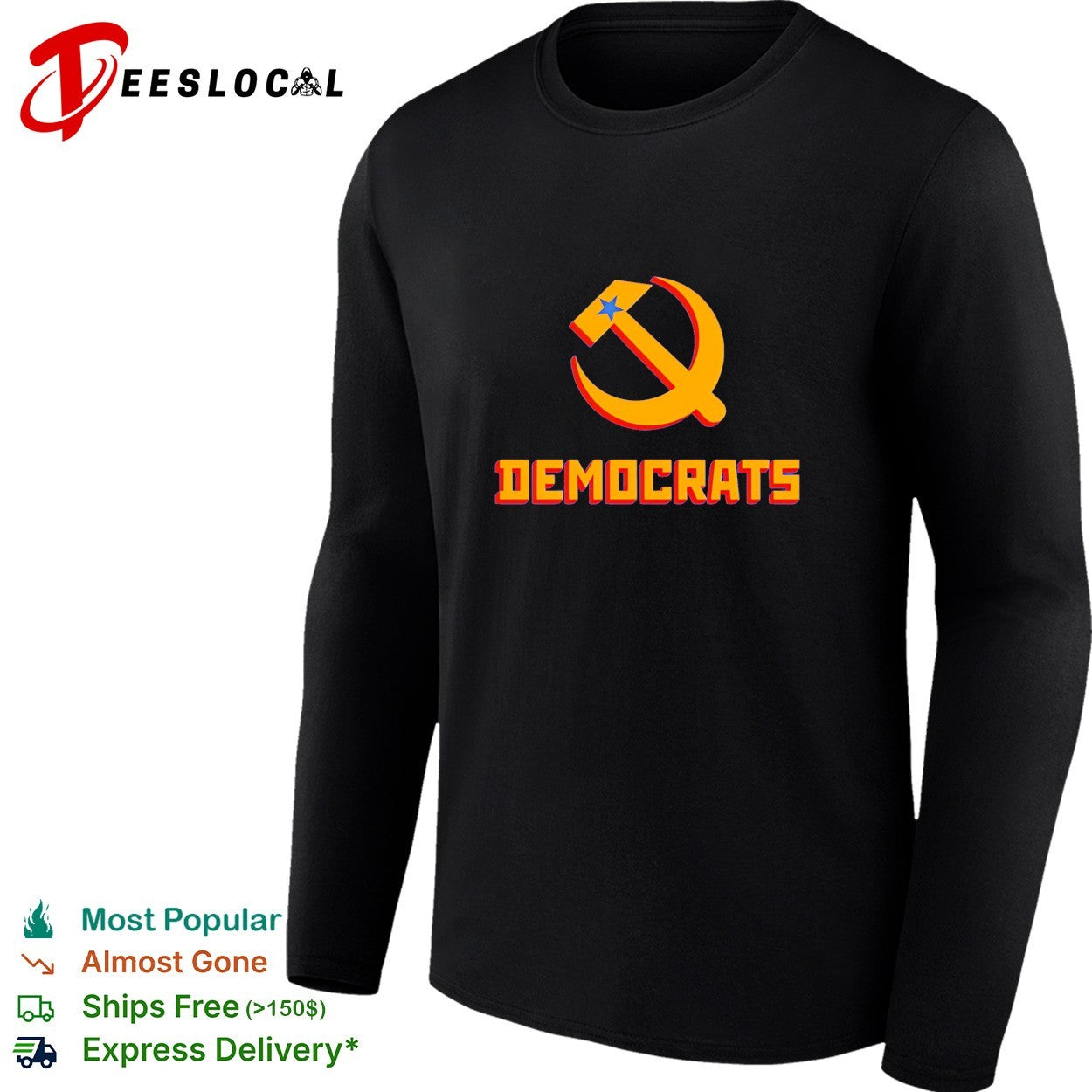 Zohran’s Communist Democrats symbol shirt