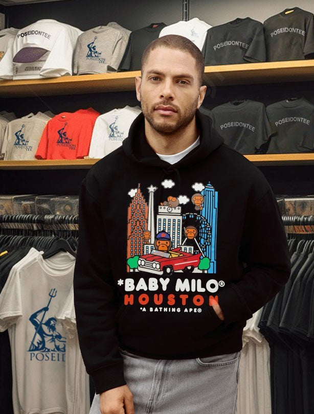 A Ma Maniere Baby Milo Houston A Bathing Ape City T-shirt