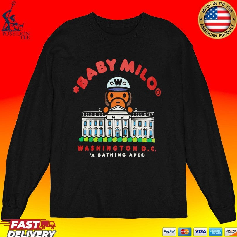 A Ma Maniere Baby Milo Washington D C Dc Bape City T-shirt