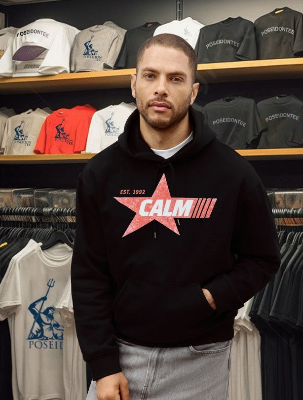 Calm Red Star Est 1992 T-shirt