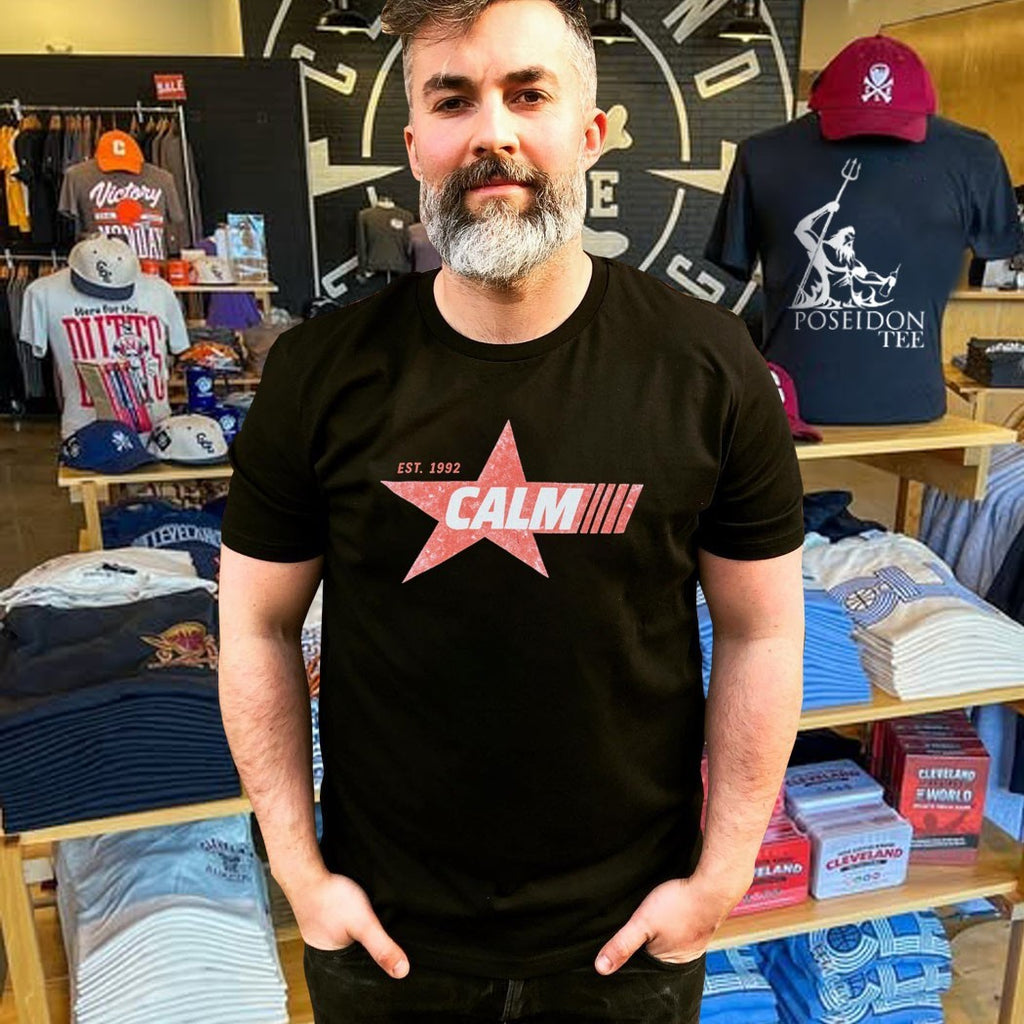 Calm Red Star Est 1992 T-shirt