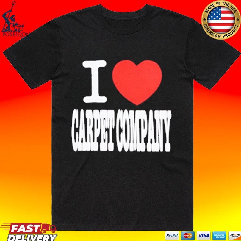 Carpet Company I Heart Carpet Girls T-shirt
