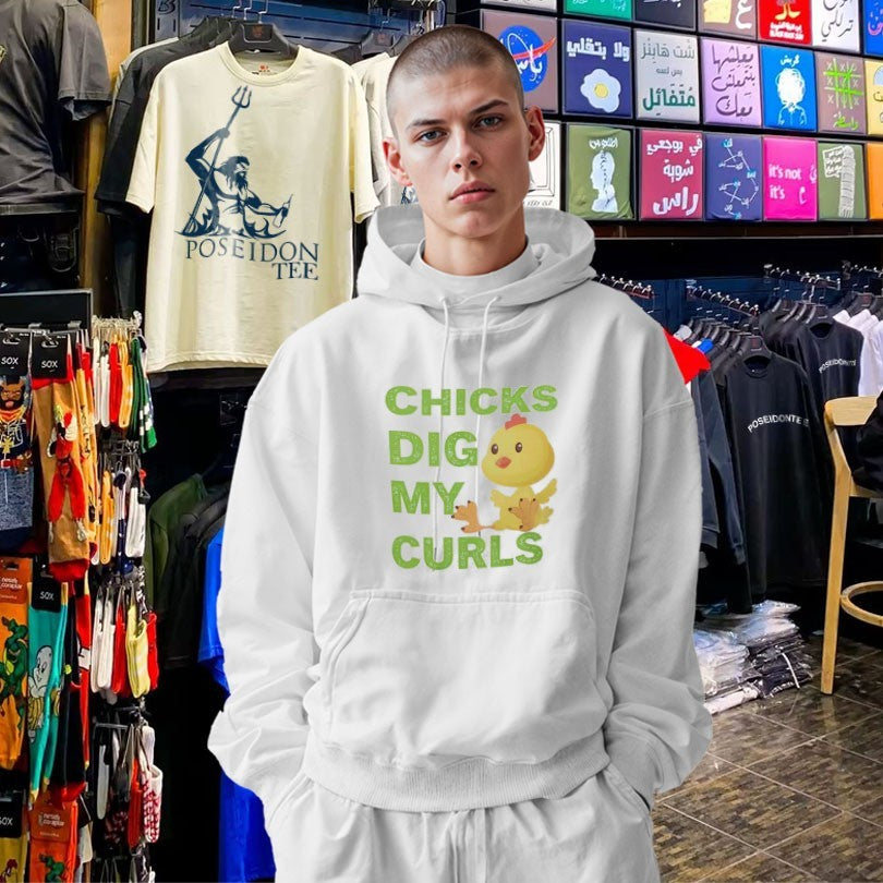 Chicks Dig My Curls T-shirt