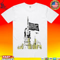 Cuando El Poder Del Amor Sea Mas Fuerte Que El Amor Al Poder El Mundo Conocera La Paz Anti War Proposal Tower Flag T-shirt