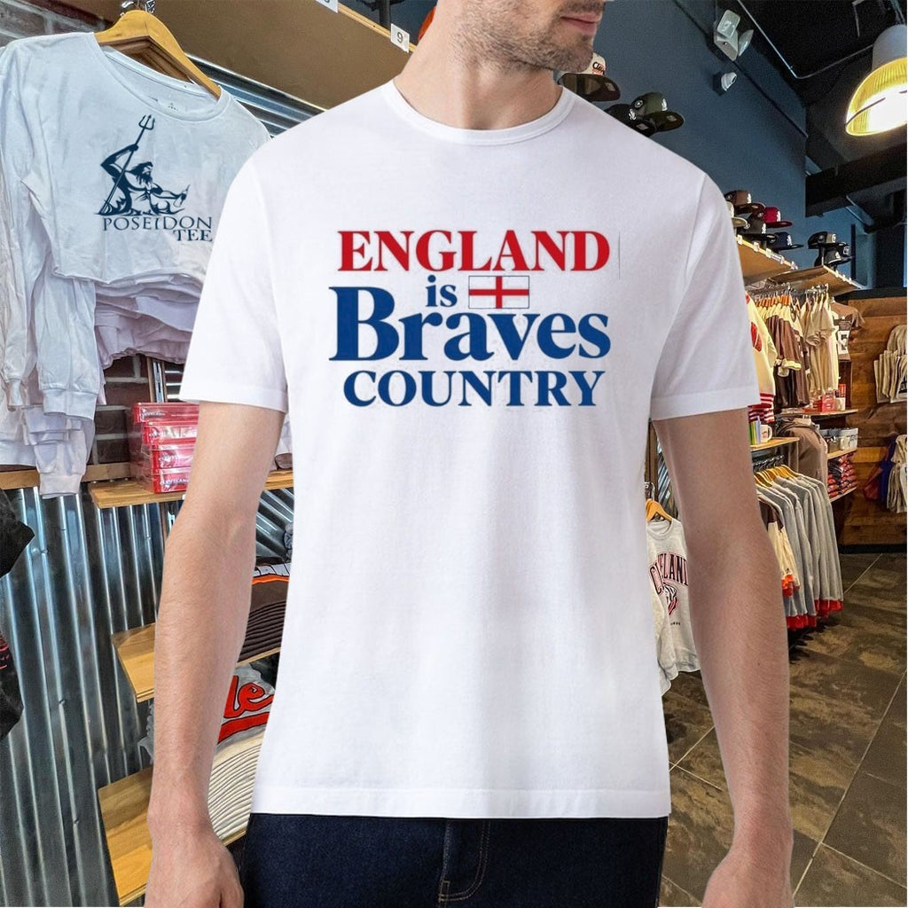 England Is Braves Country World Cup 2026 T-shirt
