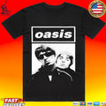 Fher Olvera Maná X Oasis Noel & Liam Boxed Photo T-shirt