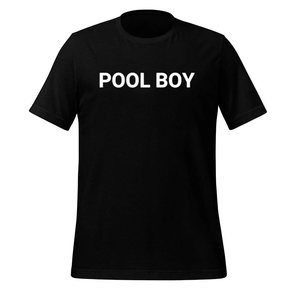 François Arnaud Wearing Pool Boy Shirt