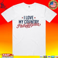 I Love My Country Philadelphia Phillies T-shirt