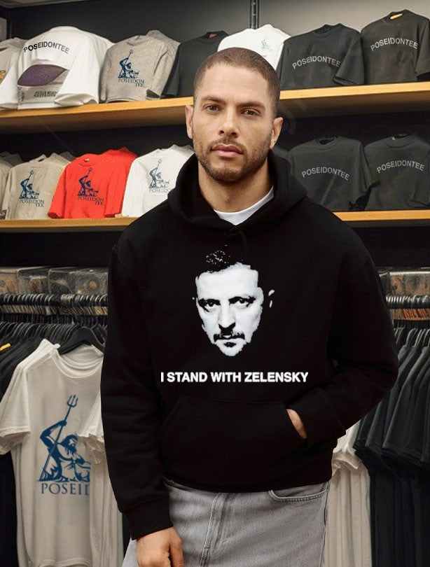 I Stand With Volodymyr Zelensky Ukraine T-shirt