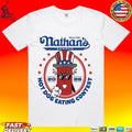 Joey Chestnut Wearing Since 1916 Nathan’s Famous Hot Dog Contest 2026 T-shirt
