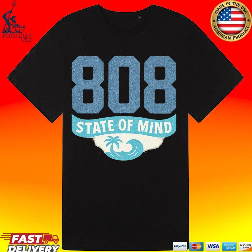 Kahana 808 State Of Mind Hawaii T-shirt