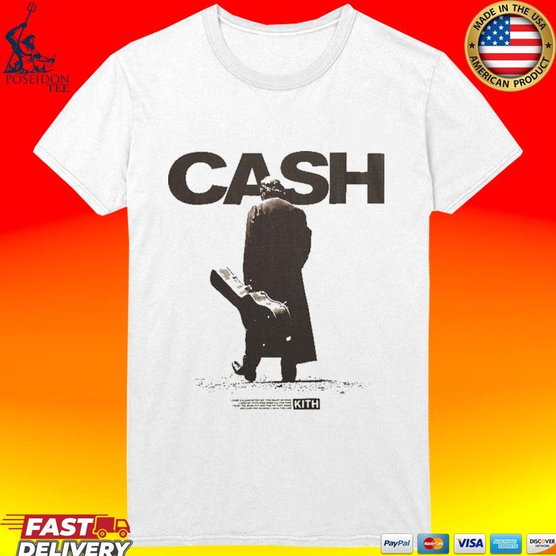 Kith Records For Johnny Cash Solo Desert T-shirt