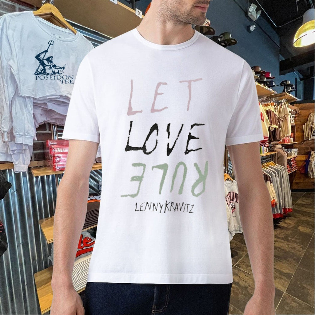 Lenny Kravitz Let Love Rule Tri-color T-shirt