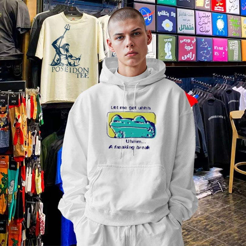 Let Me Get Uhhh Uhmm A Freaking Break Funny Meme Frog T-shirt