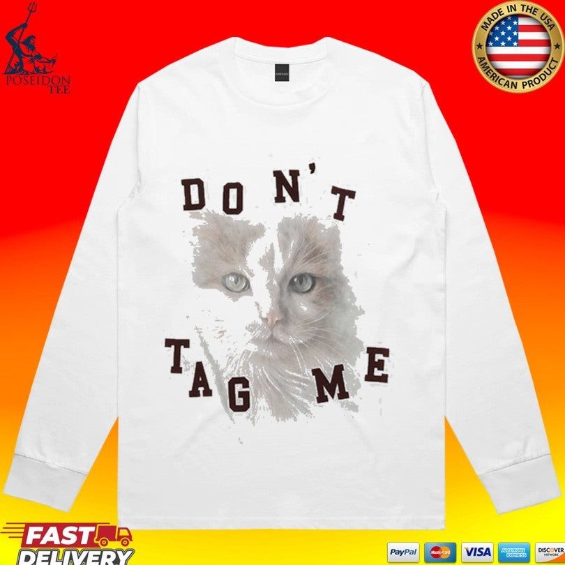 Maison Mihara Yasuhiro Cat Don’t Tag Me T-shirt