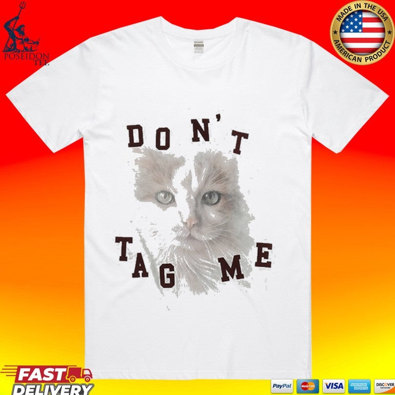 Maison Mihara Yasuhiro Cat Don’t Tag Me T-shirt