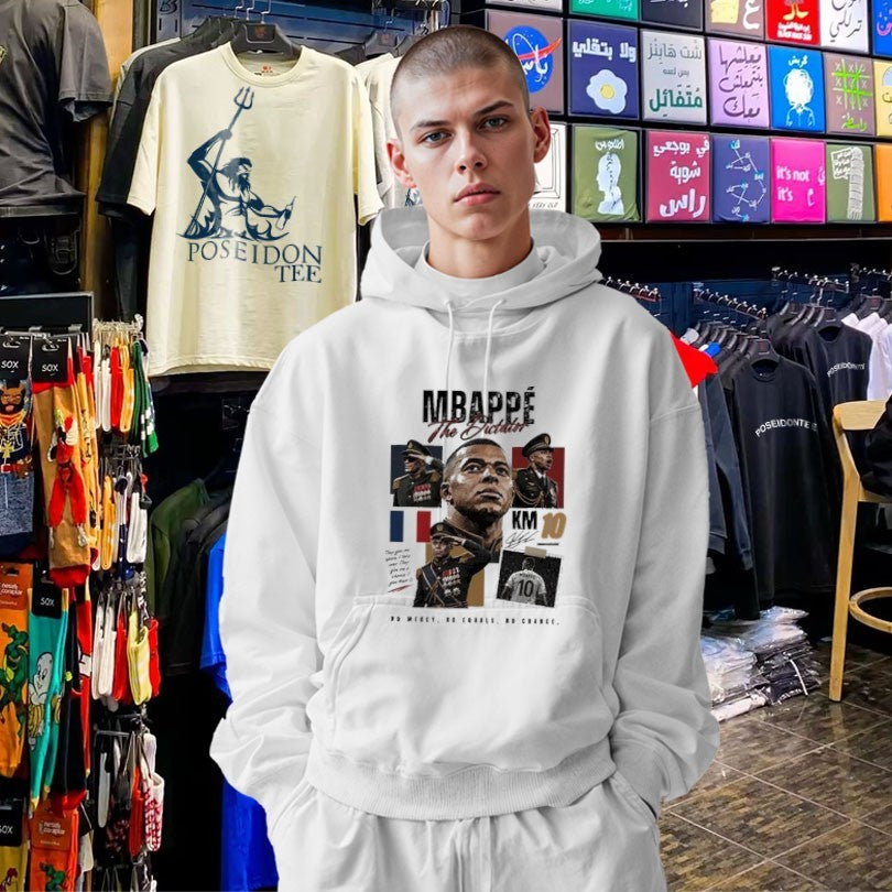 Mbappe The Dictator France Football Star Military Uniform T-shirt