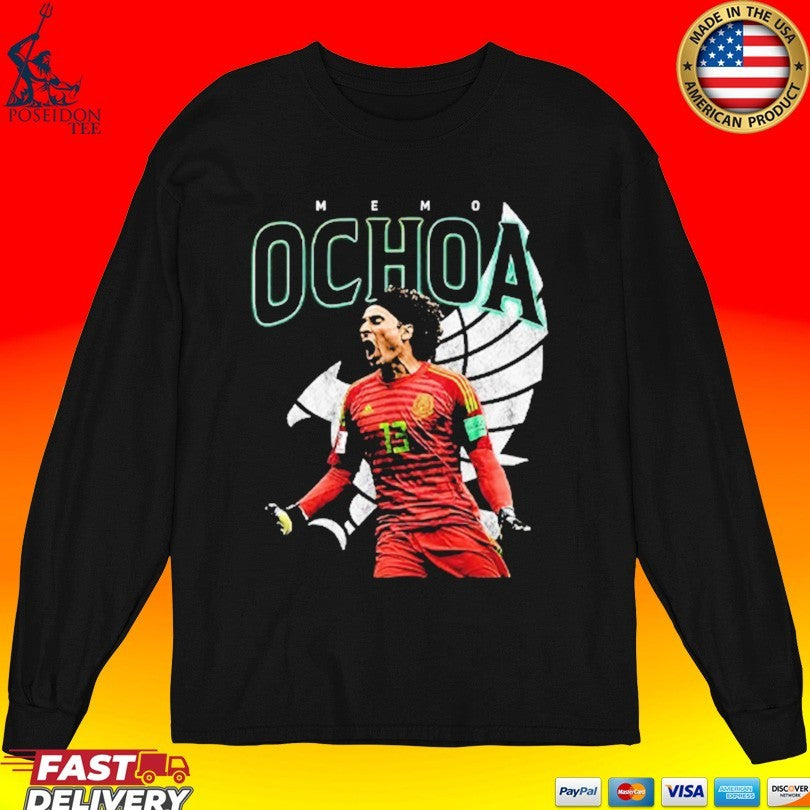 Memo Ochoa Soccer Mexico Goalkeeper T-shirt
