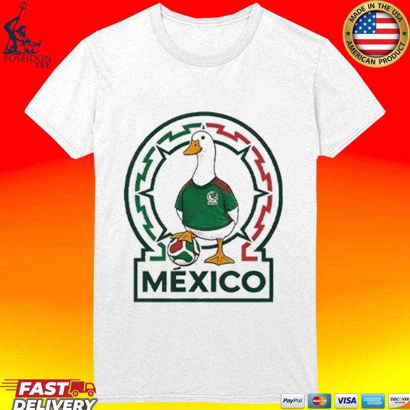 Mexico Merlin The Duck World Cup T-shirt