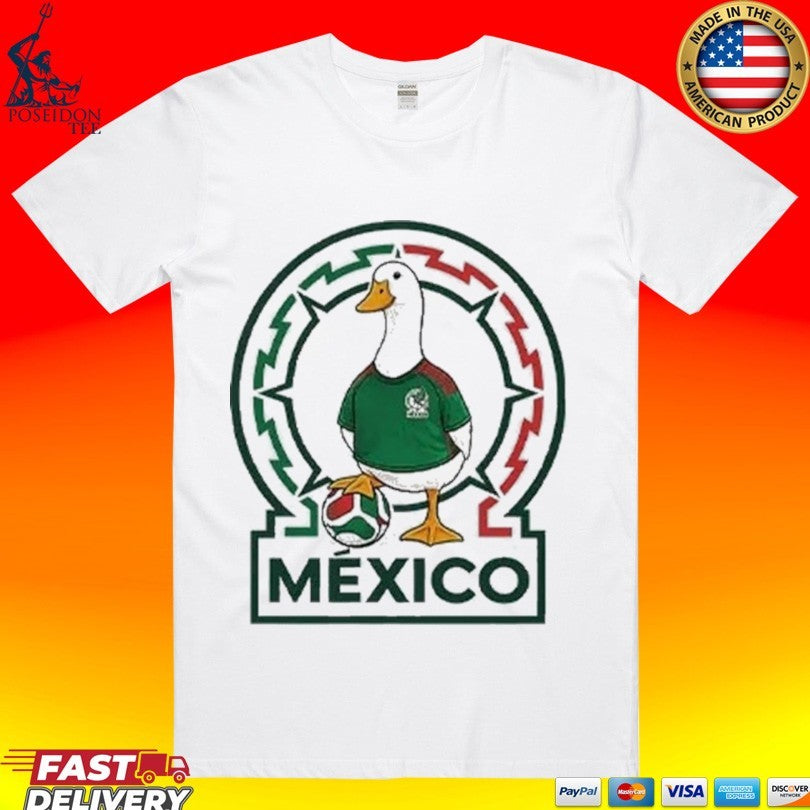 Mexico Merlin The Duck World Cup T-shirt