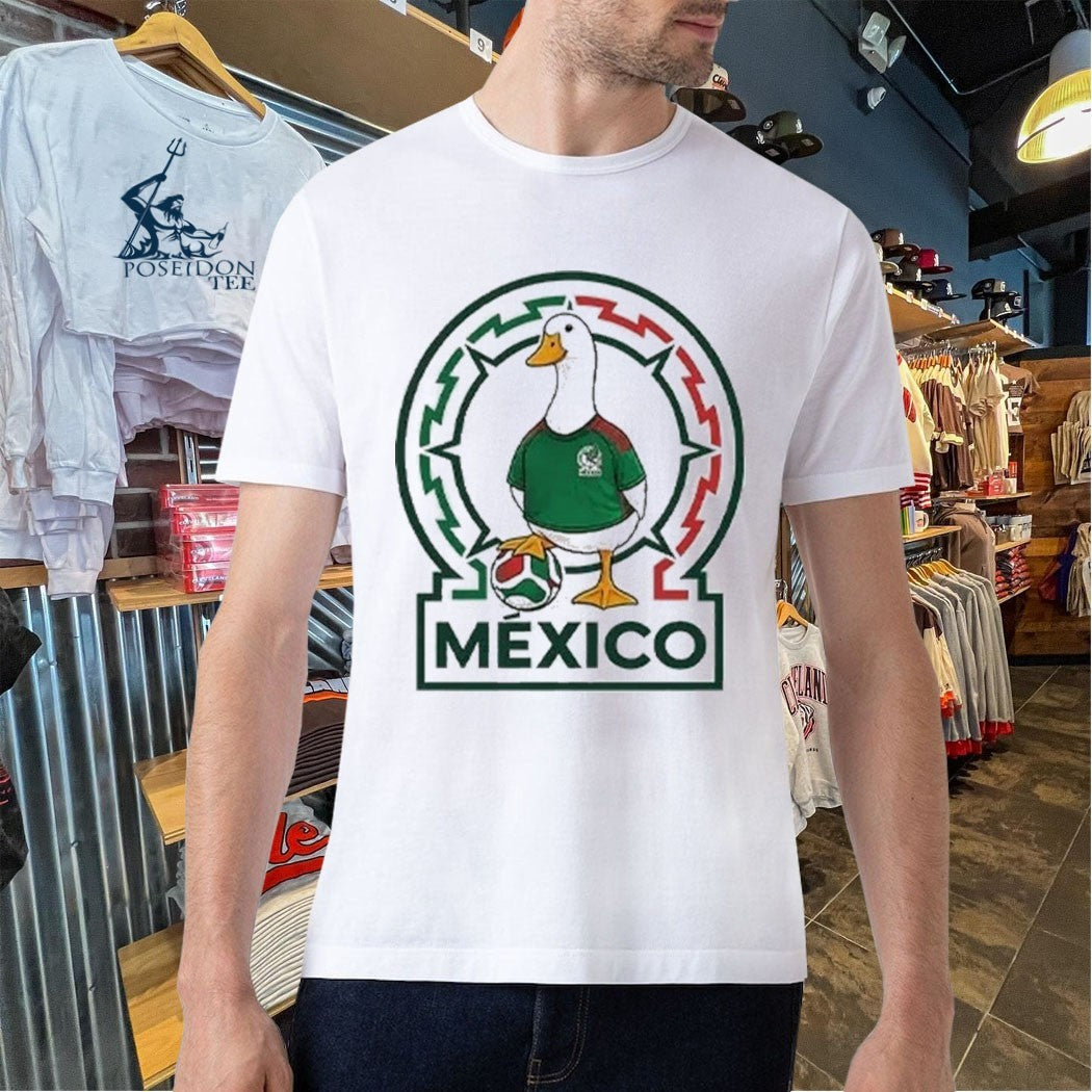 Mexico Merlin The Duck World Cup T-shirt