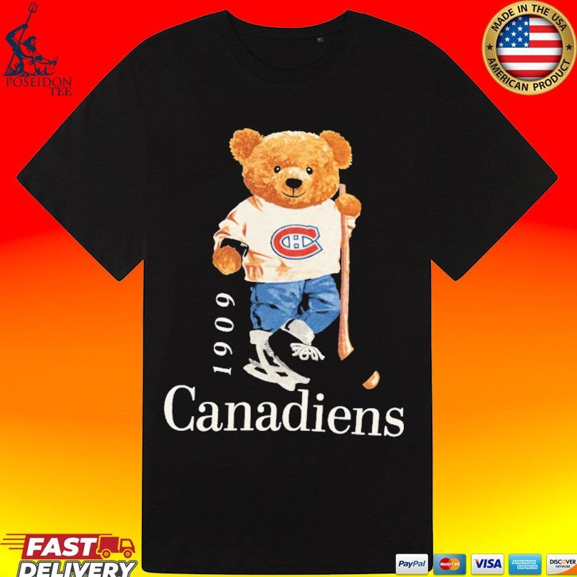 Montreal Canadiens 1909 Bear T-shirt