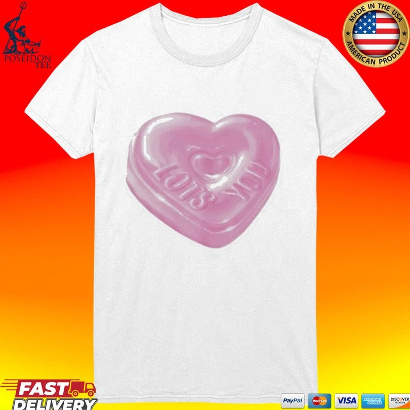 Musinsa Lotsyou The Friend Heart Candy T-shirt